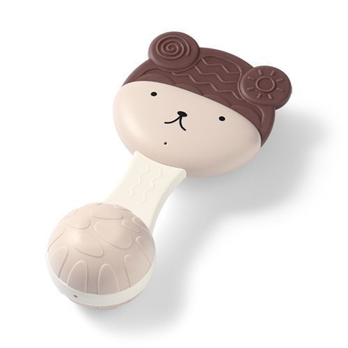 Babyono Ursuleț de Pluș Zornăitoare și Jucărie de Dentiție