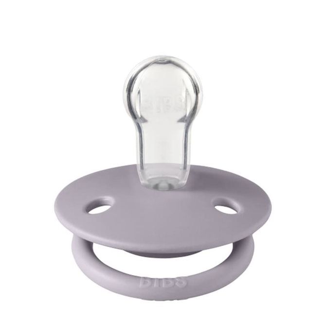 Suzetă din silicon Fossil Grey 0-36 Bavete De Lux