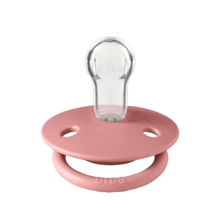 Suzetă din silicon roz prăfuit 0-36 De Lux Bibs