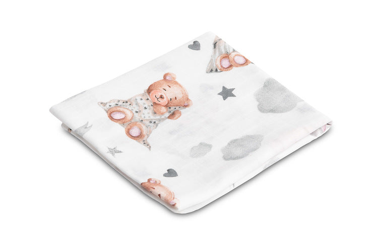 Scutec de muselină 70x80 Sleepy Bear
