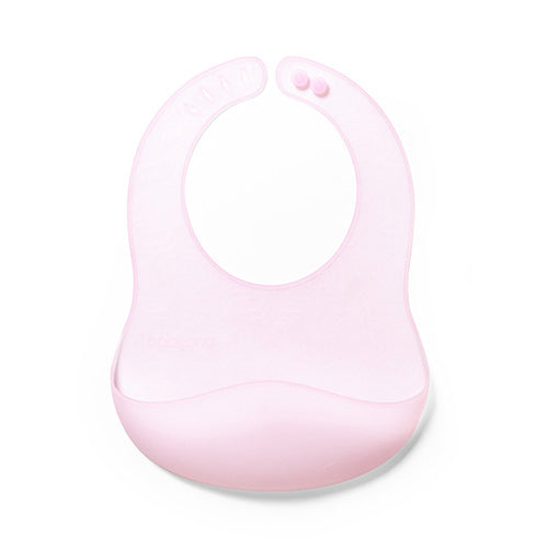 Suzetă ultra subțire din silicon roz Babyono