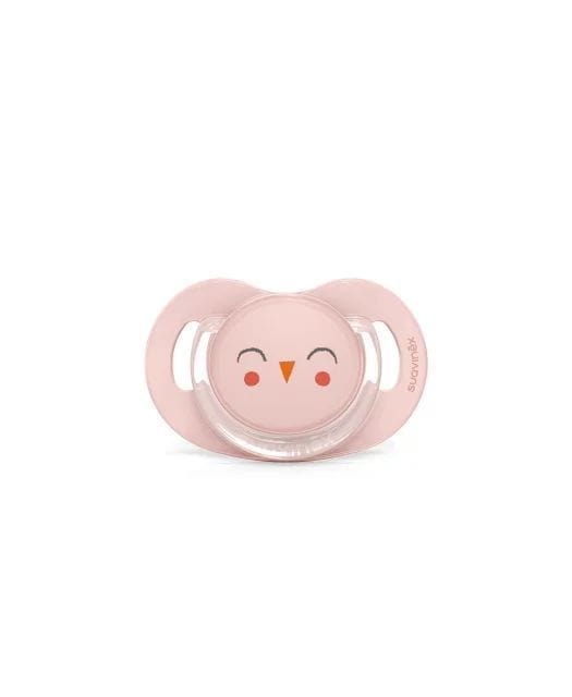 Залъгалка Sx Pro 6-18 Premium Owl Pink Suavinex