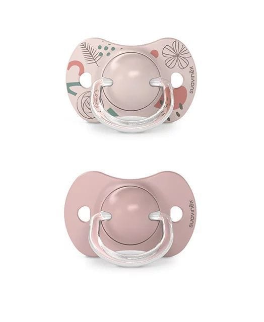 Залъгалка Sx Pro 6-18 2Pcs Pink Suavinex