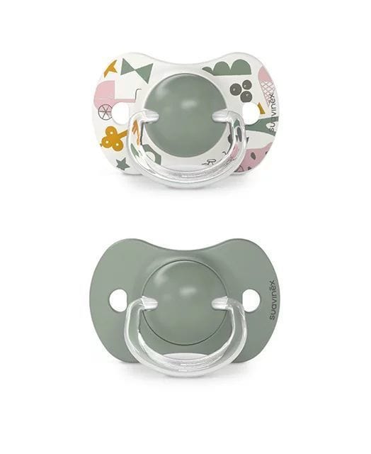 Залъгалка Sx Pro 18+ 2Pcs Olive Suavinex