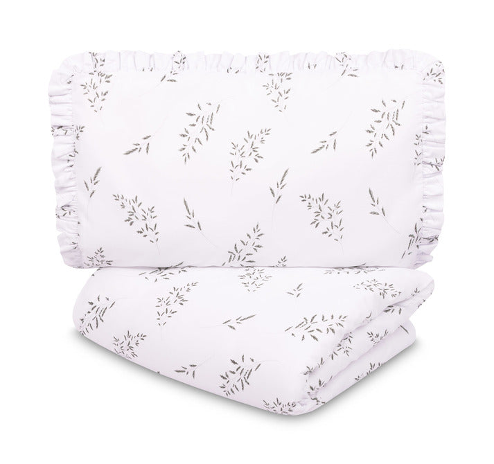 Спален Комплект 2 Части Зелени Клонки 100X135 См Sensillo