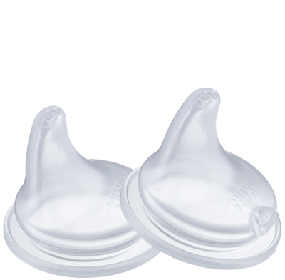 Неразливащ Се Силиконов Биберон 2 Броя - Биберони - Nuk - BebeMama