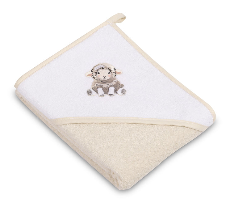 Хавлия За Баня Овца 80x80 Бежова