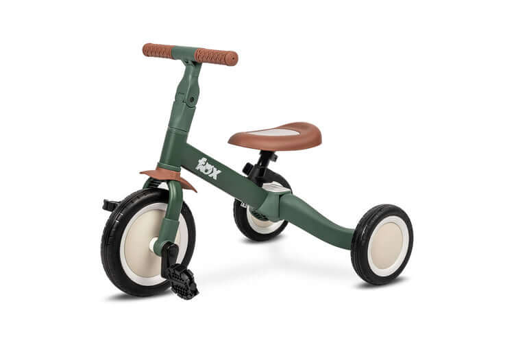 Caretero Toyz Fox 4 az 1-ben többfunkciós kerékpár zöld