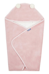 Одеяло За Повиване За Кошница Плюш 75x75 Розово