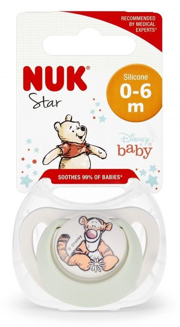 Силиконова Залъгалка Star 0-6 1 Бр. Кутия
