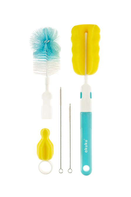 Комплект Четки За Бутилки И Сламки - Четки - Akuku - BebeMama