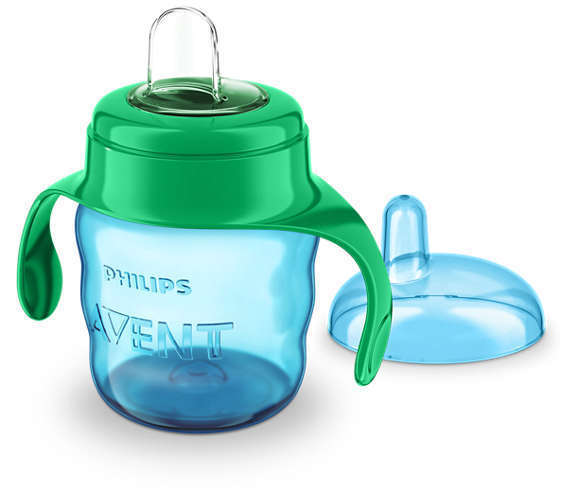 Easy Transition bögre fogantyúval, 200 ml, 6+ hónap, kék