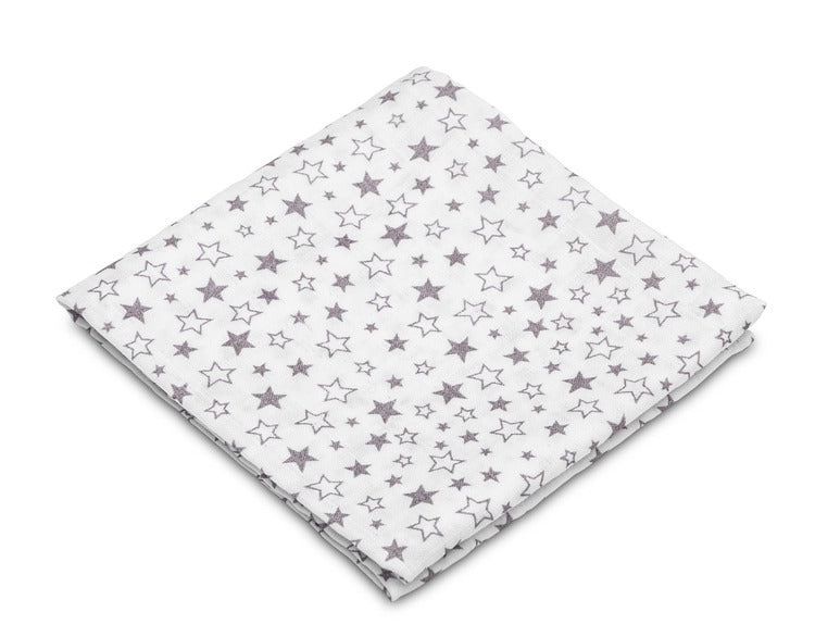 Муселинова Пелена За Повиване 70X80 – Малки Звезди - Пелени - Sensillo - BebeMama