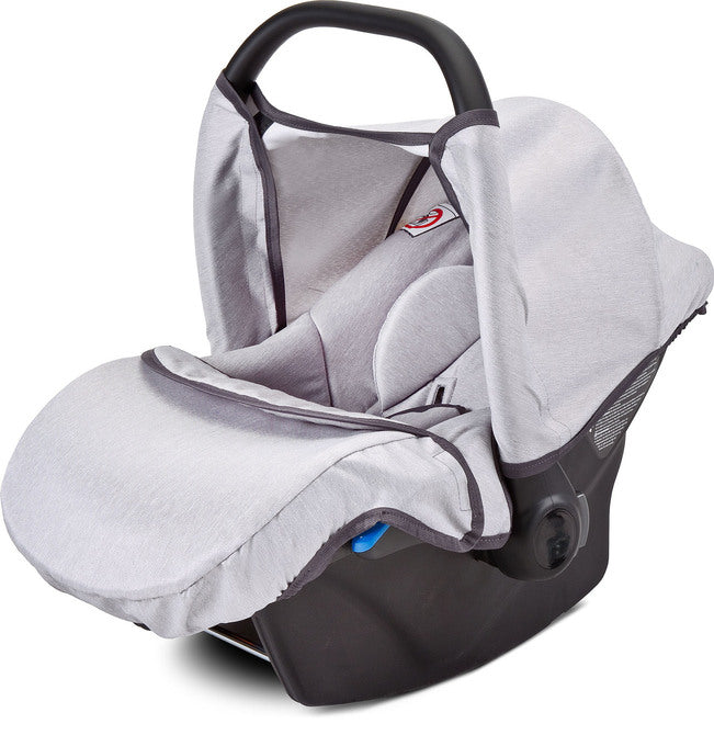 Столче За Кола Musca 0-10 Кг Сиво - Група 0 (0-10Кг) - Camini - BebeMama