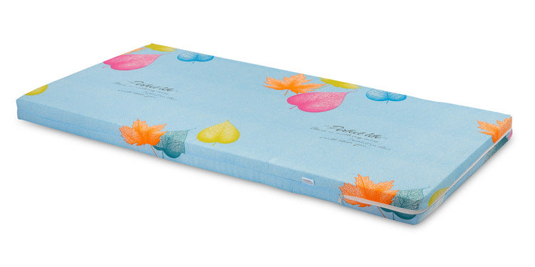 Класически Матрак За Кошара – Син С Листа 120 X 60 - Матраци - Sensillo - BebeMama