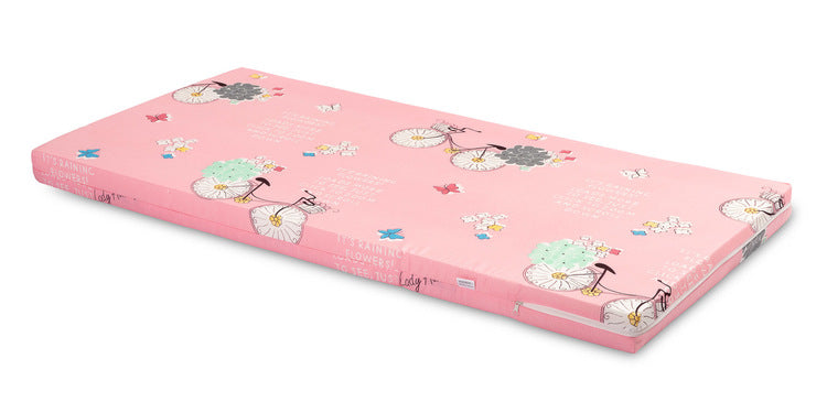 Класически Матрак За Кошара – Розов С Колела 120 X 60 - Матраци - Sensillo - BebeMama