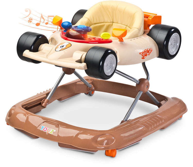 Бебешка Проходилка Speeder Beige Caretero Toyz - Проходилки И Уокъри - Caretero Toyz - BebeMama