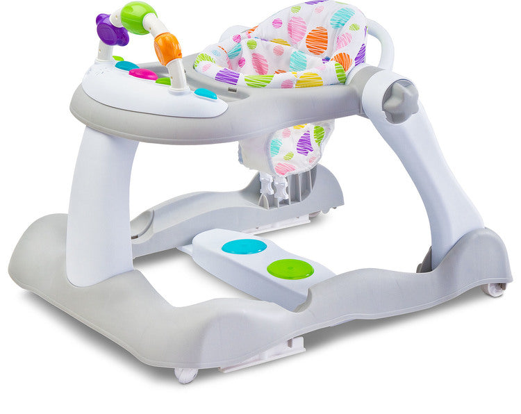 Проходилка Бънджи И Уокър Bounce Сив Цвят Caretero Toyz - Проходилки И Уокъри - Caretero Toyz - BebeMama