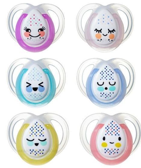 Залъгалка 0-6 Night Tommee Tippee - Залъгалки - Tommee Tippee - BebeMama