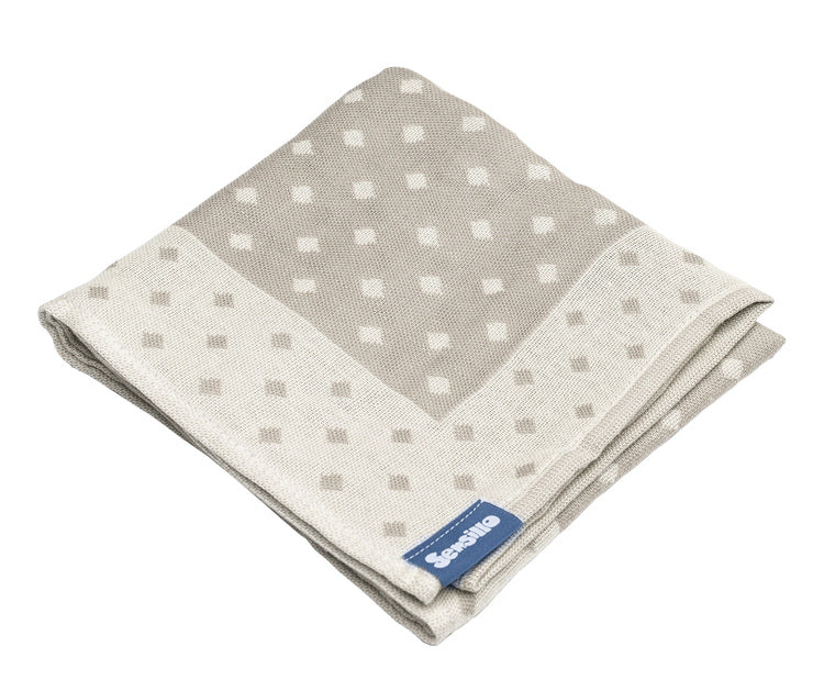 Пелена От Бамбук И Памук - Latte Small Diamonds 65X75