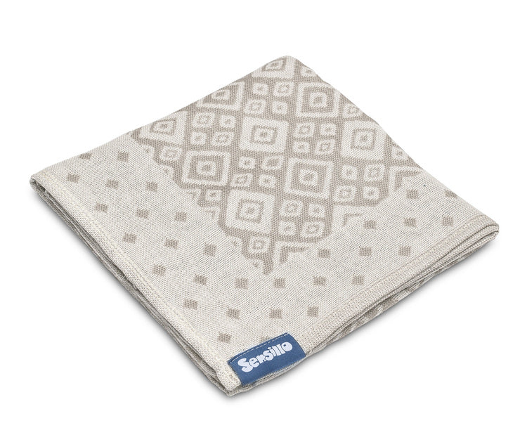 Пелена От Бамбук И Памук – Latte Diamonds 65X75 - Пелени - Sensillo - BebeMama