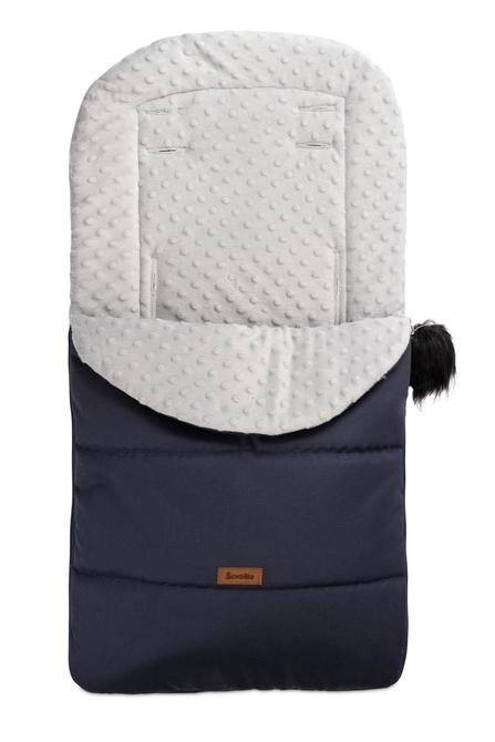 Чувалче Тъмносиньо/Светло Сиво - Чувалчета И Покривала - Sensillo - BebeMama