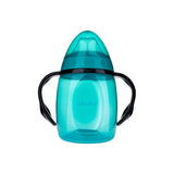 Неразливаща Се Чаша 280 Мл Със Силиконов Накрайник И Двойна Дръжка Синя - Чаши - Akuku - BebeMama