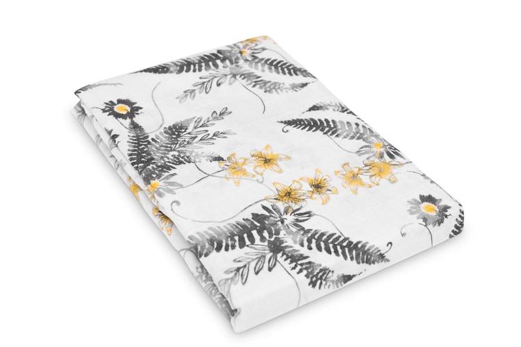 Муселинова Пелена За Повиване 120X120 – Папрати - Пелени - Sensillo - BebeMama