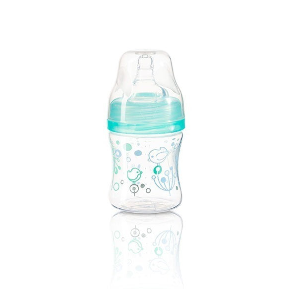 Sticlă Lată Anti-Colic 120 Ml Mentă Babyono