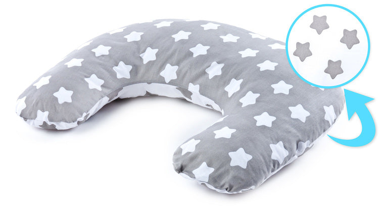 Szoptatós Párna – Stars Grey