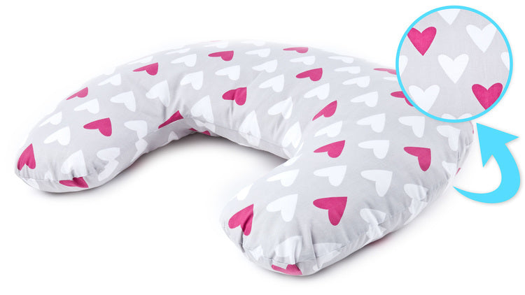 Szoptatóspárna – Hearts Pink