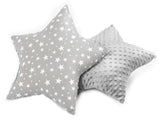 Възглавница Звезда – Stars Grey - Възглавници - Sensillo - BebeMama