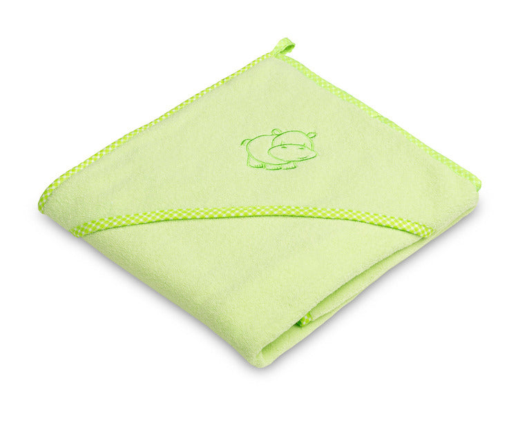 Мека Хавлия За Баня Hippo – Зелена - Хавлии - Sensillo - BebeMama