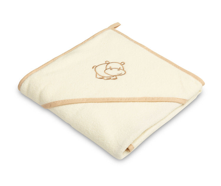 Мека Хавлия За Баня Hippo – Екрю - Хавлии - Sensillo - BebeMama