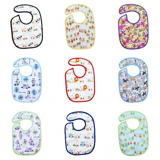 Лигавник С Велкро Затваряне Водоустойчив Слой (23 X 20 См) - Лигавници - Akuku - BebeMama