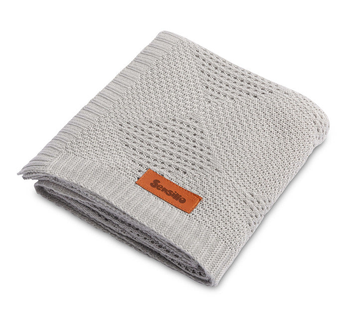 Бамбуково Одеяло – Сиво 100X80 - Одеяла - Sensillo - BebeMama