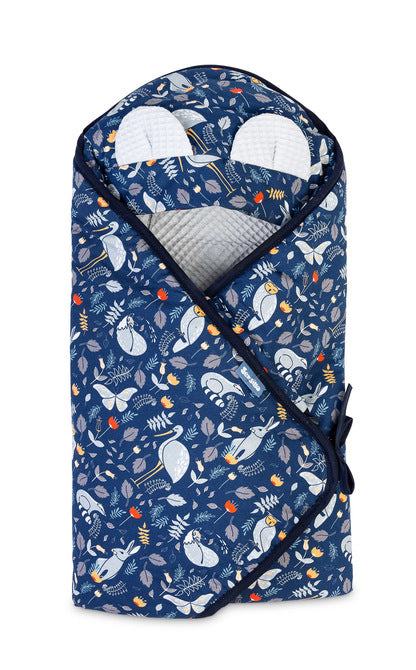 Пелена Waffle Carry Animal Land Grey За Столче За Кола 0-13Кг. 90X90 - Пелени - Sensillo - BebeMama