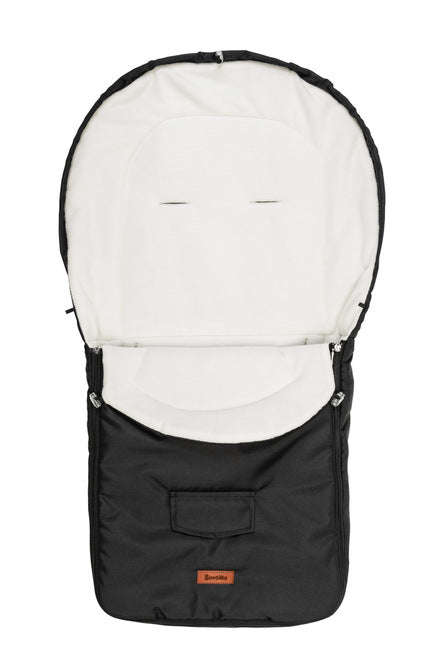 Чувалче За Детска Количка – Черен Полар (95X40) - Чувалчета И Покривала - Sensillo - BebeMama