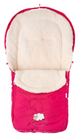 Чувалче За Детска Количка – Малинова Вълна (95X40) - Чувалчета И Покривала - Sensillo - BebeMama