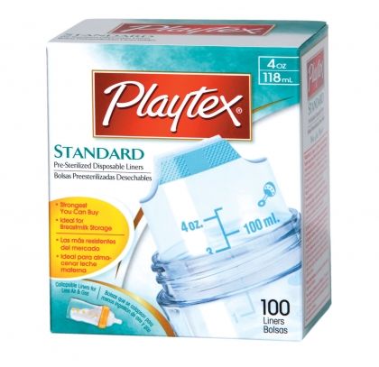 Пликчета Standard 118 Ml - 100 Броя Playtex