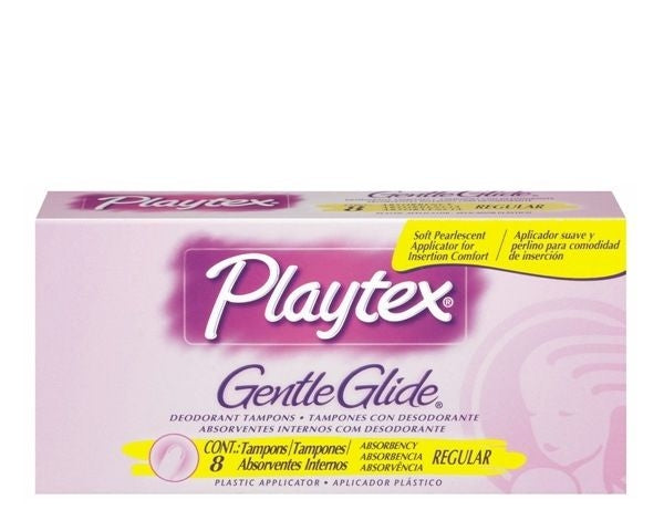 Тампони С Апликатор Gentle Glide Дезодорирани - 8 Бр. Playtex