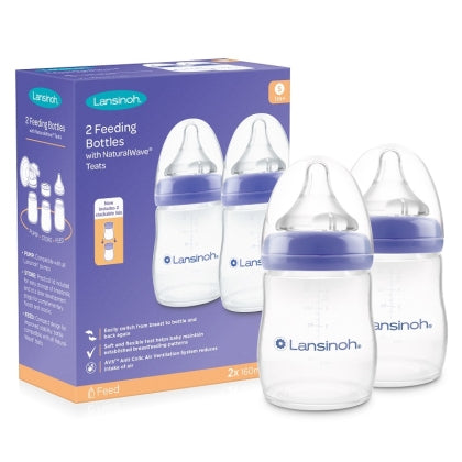 Lansinoh Naturalwave cumisüveg 2 x 160 ml