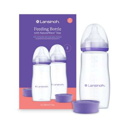 Комплект Шишета С Биберон Naturalwave 330 Мл. Lansinoh