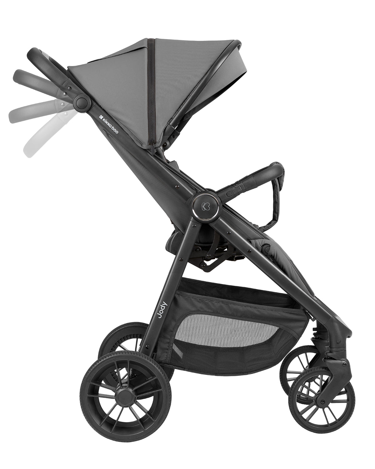 Количка Jody Dark Grey Kikkaboo