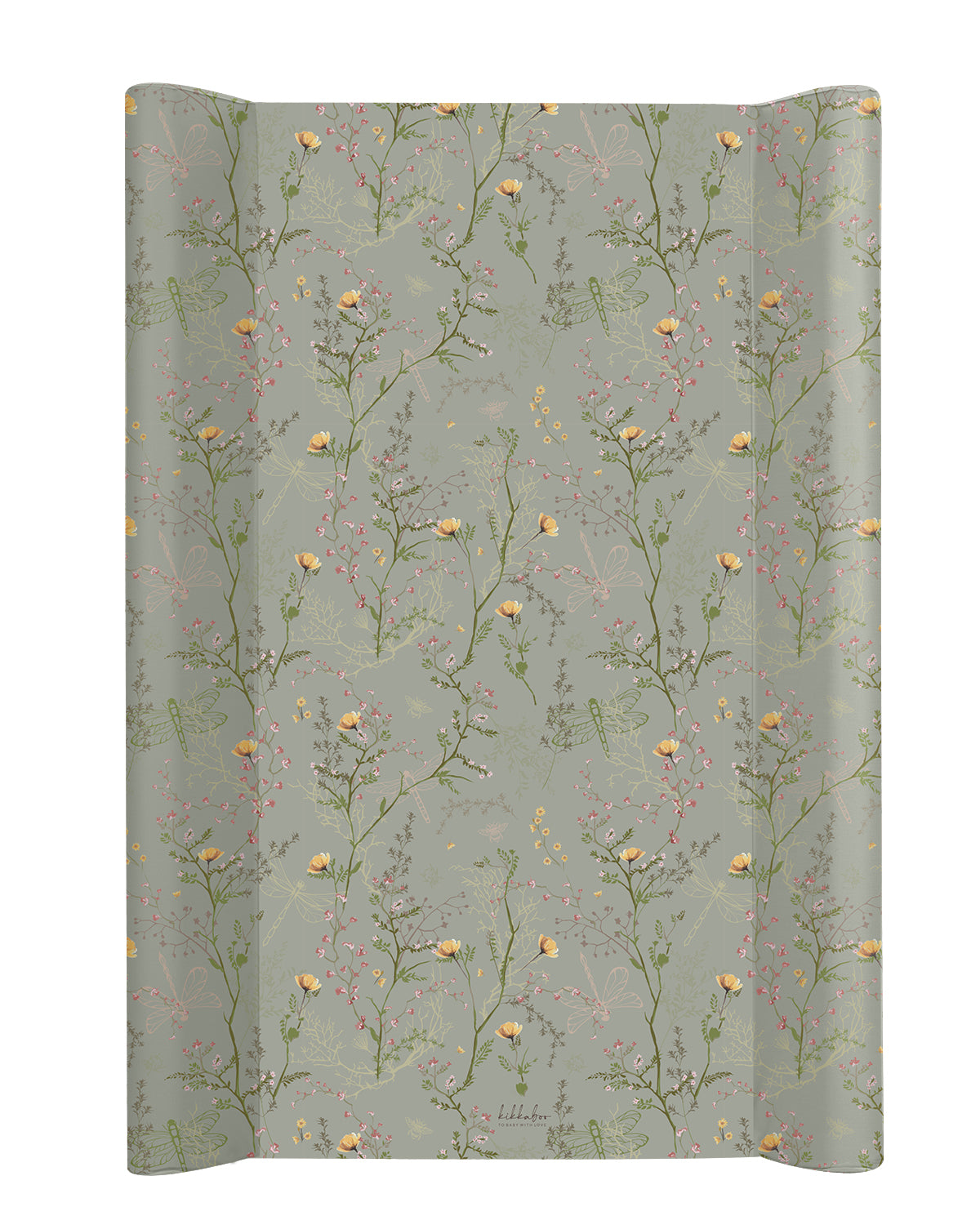 Saltea de înfășat din PVC dur 50x70cm Secret Garden Green