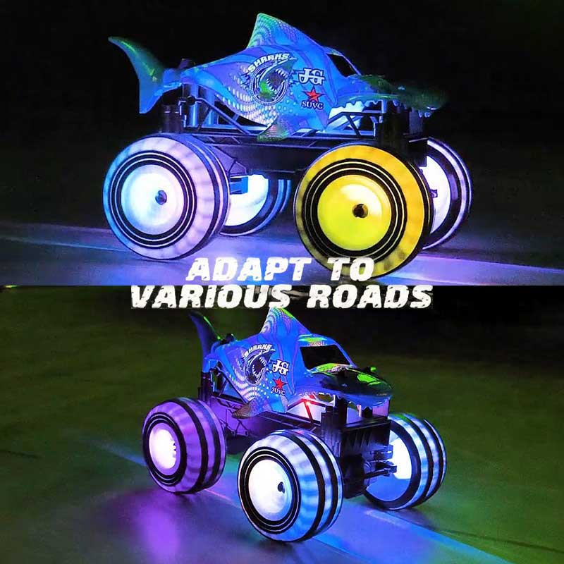 Радиоуправляема Офроуд Кола Shark Със Светлинни Ефекти, Rc 1:16 Crazon