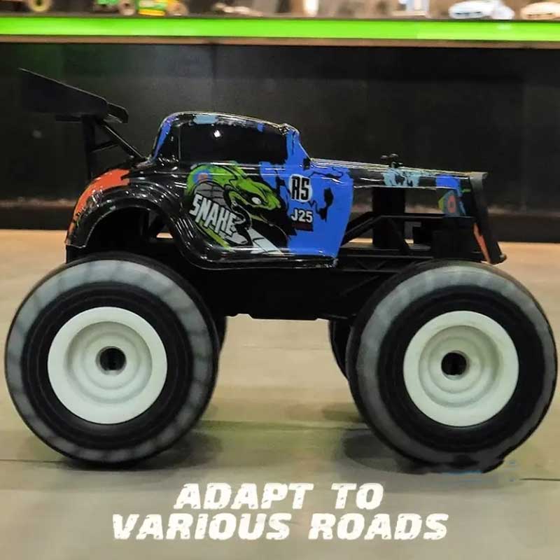 Радиоуправляема Офроуд Кола Snake Със Светлинни Ефекти, Rc 1:16 Crazon