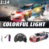 Радиоуправляема Състезателна Кола Със Светлинни Ефекти, Rc 1:14 Crazon