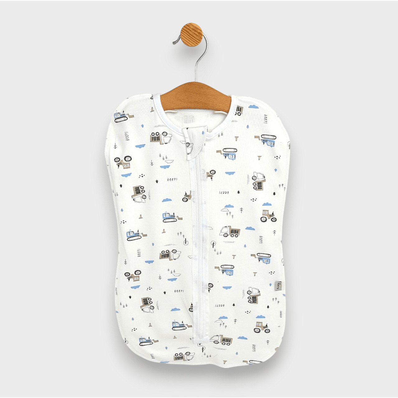 Scutec antistres Rainy cu fermoar + pălărie Tractors