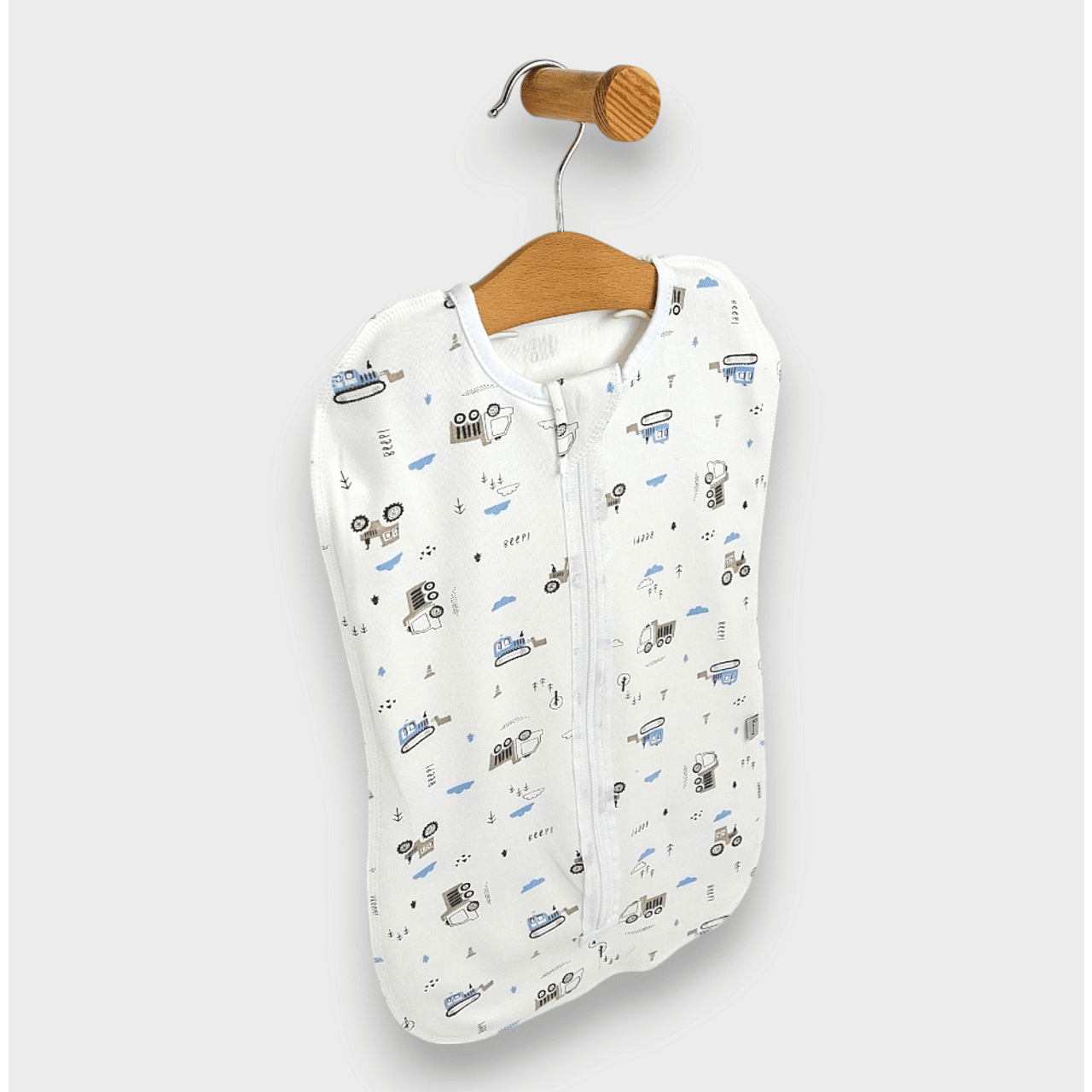 Scutec antistres Rainy cu fermoar + pălărie Tractors